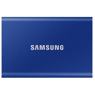 Samsung T7 1tb Portable External Ssd - Indigo Blue - Usb 3.2 Gen2 (10gbps) -