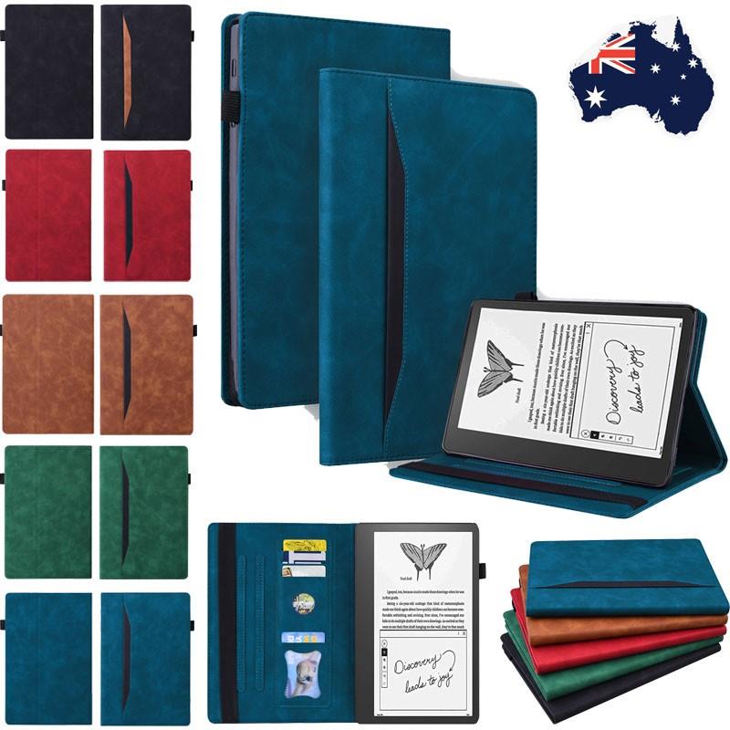 For Amazon Kindle Scribe 1st Generation 2022 2024 Case Leather Flip Folio Cover