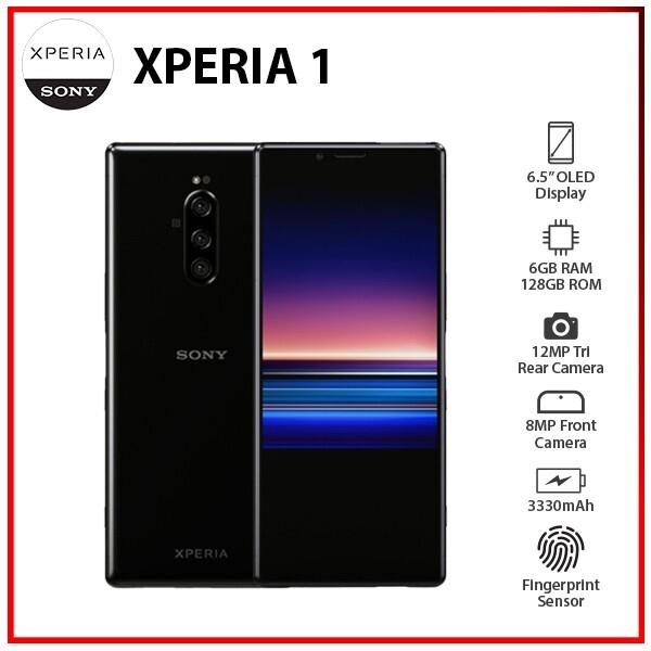 Sony Xperia 1 6gb+128gb Black Dual Sim Unlocked Android Mobile Phone Au