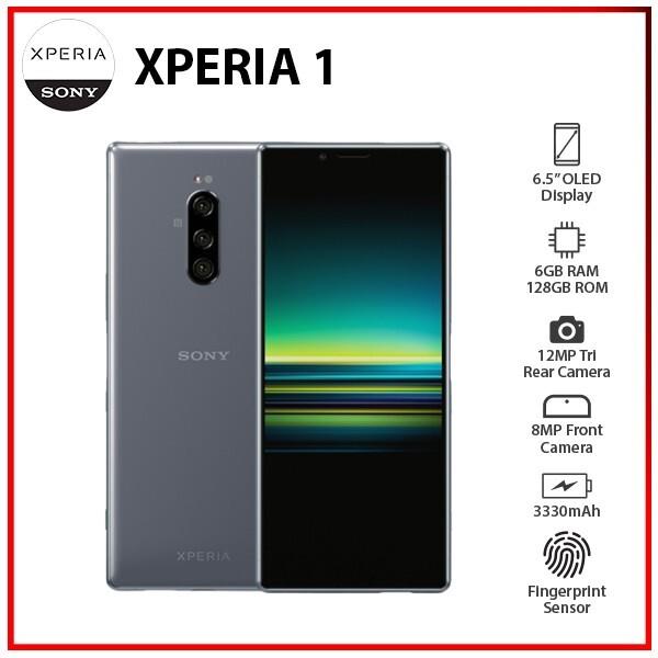 Sony Xperia 1 6gb+128gb Grey Dual Sim Unlocked Android Mobile Phone Au