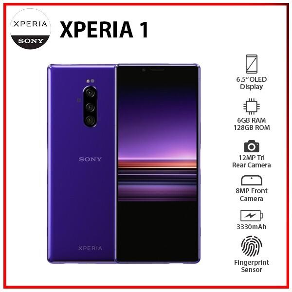 Sony Xperia 1 6gb+128gb Purple Dual Sim Unlocked Android Mobile Phone