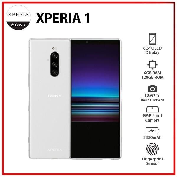 Sony Xperia 1 6gb+128gb White Dual Sim Unlocked Android Mobile Phone