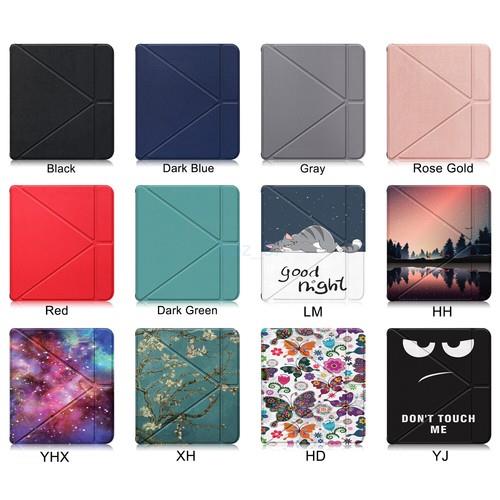 For Kobo Libra H2o Foldable Tablet Case Stand Shockproof Flip Cover