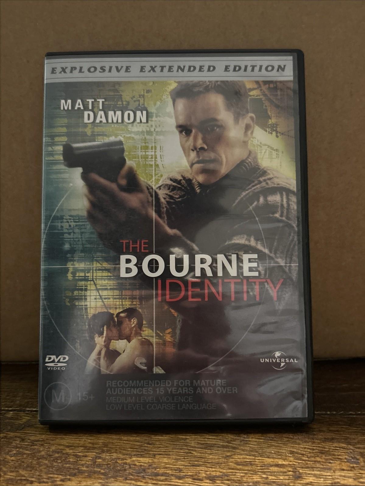 The Bourne Identity (dvd, R4, 2002)