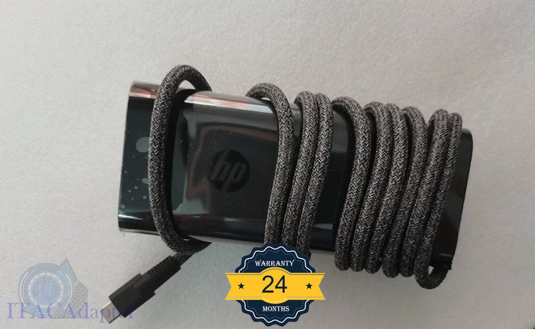 Original Hp Elite Dragonfly G3 M52946-003 Tpn-da24 110w Usb-c Adapter&cord