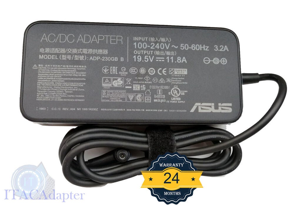 Genuine Asus Zephyrus M15 Gu502l Gu502lw Gu502lws Gu502lv Ac Adapter Charger