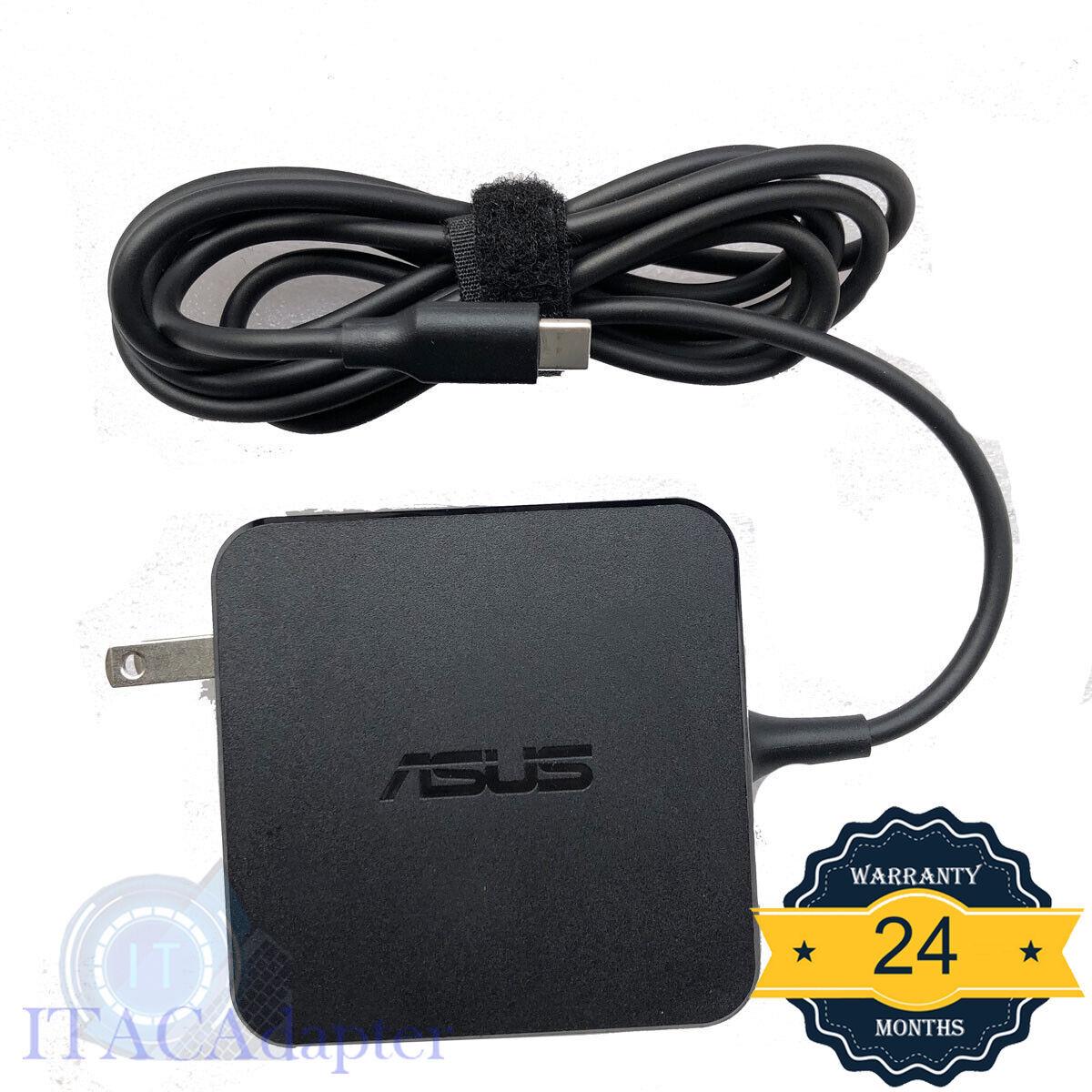 Original Ac Adapter Charge For Asus Zenbook 14 Ux425 Ux425ja Ux425ea 3.25a 65w