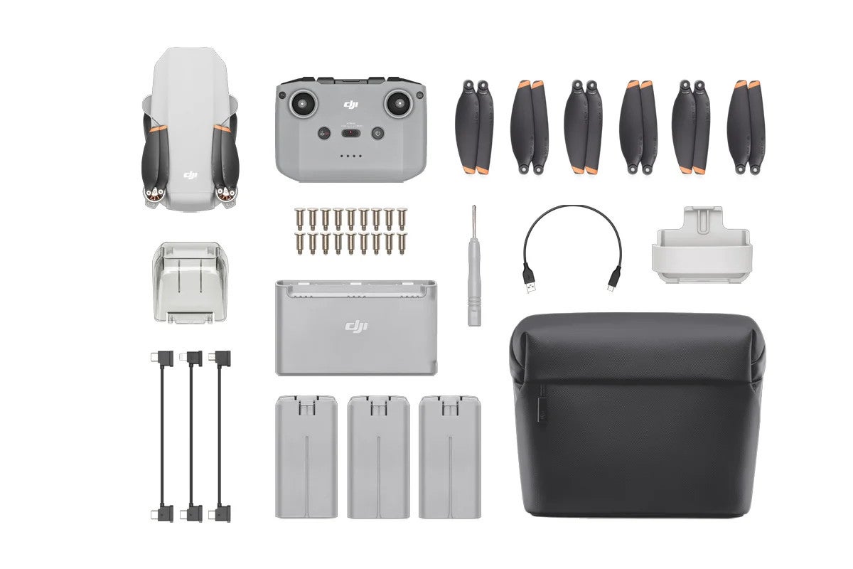 Dji Mini 4k Drone Fly More Combo, Grey, Camera Drones, Cameras &