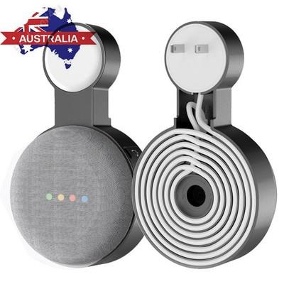 Outlet Wall Mount Stand Holder Google Home Nest Mini Voice Assistant Speaker