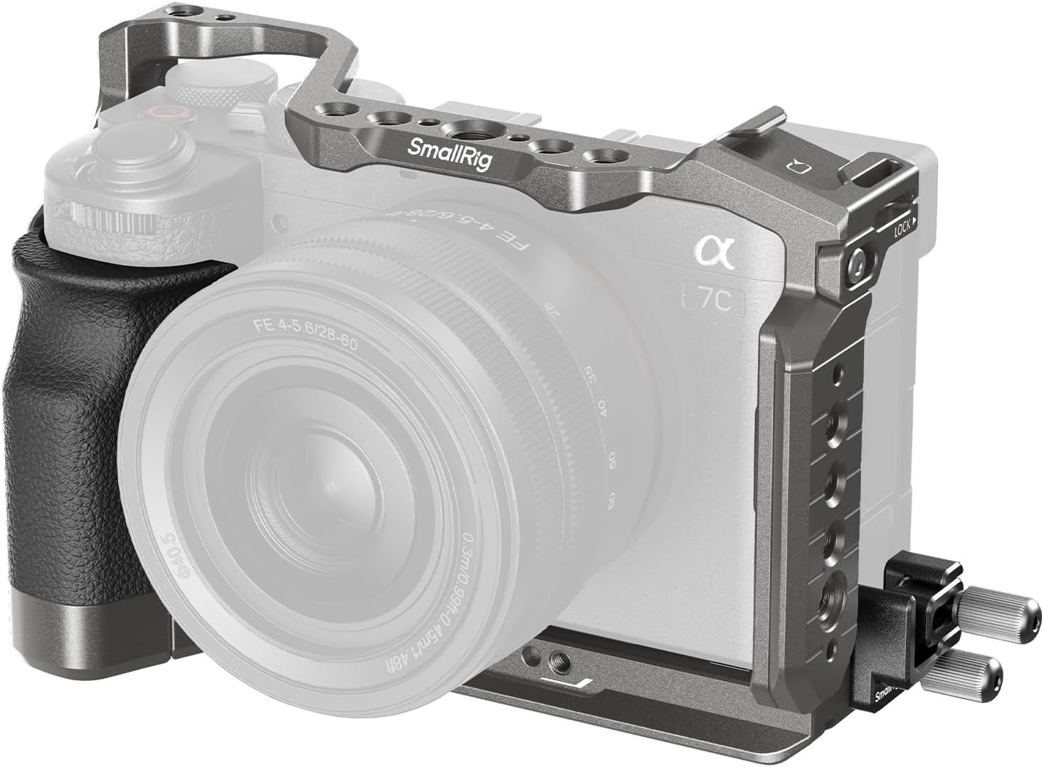 Smallrig Hawklock Quick Release Camera Cage Kit For Sony A7c Ii/ A7cr