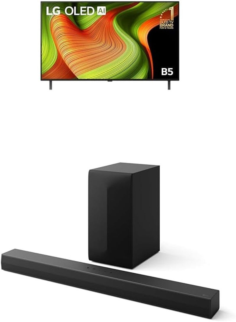 Lg 48" Oled B5 Ai Uhd 4k Smart Tv (oled48b5psa) With S60t Soundbar