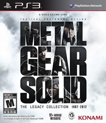 Metal Gear Solid Legacy Collection - Playstation 3 (sony Playstation 3)