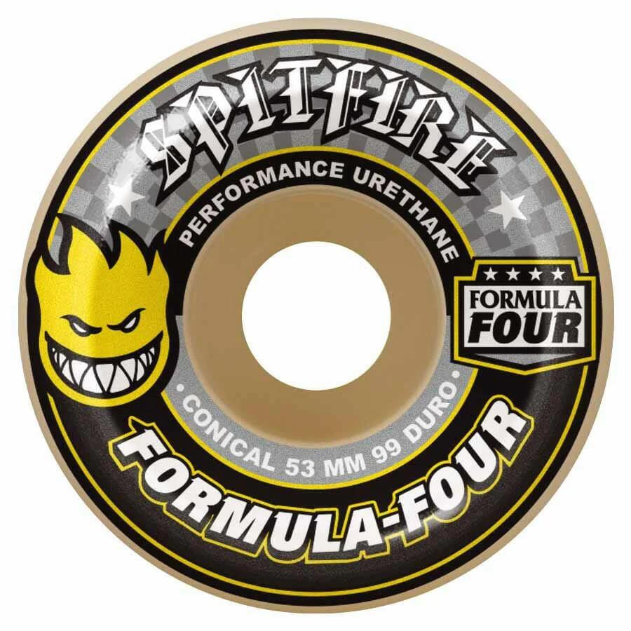 Spitfire - F4 Conical 53mm 99a Skateboard Wheels
