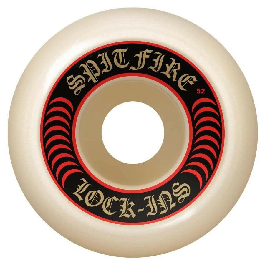 Spitfire - F4 Lock Ins 52mm 101a Skateboard Wheels