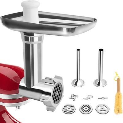 Metal Food Grinder Attachments For All Kitchenaid Chef And Cuisinart Stand Mixer
