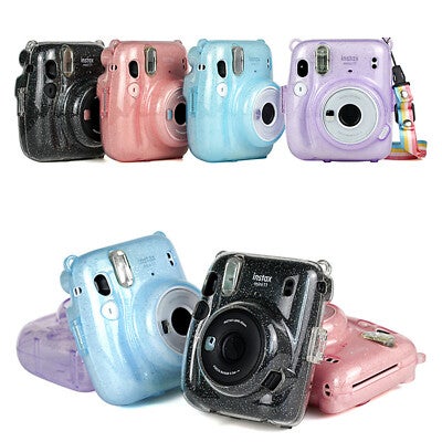 Pvc Protective Hard Case Cover For Fujifilm Instax Mini Liplay & Mini 11 Camera