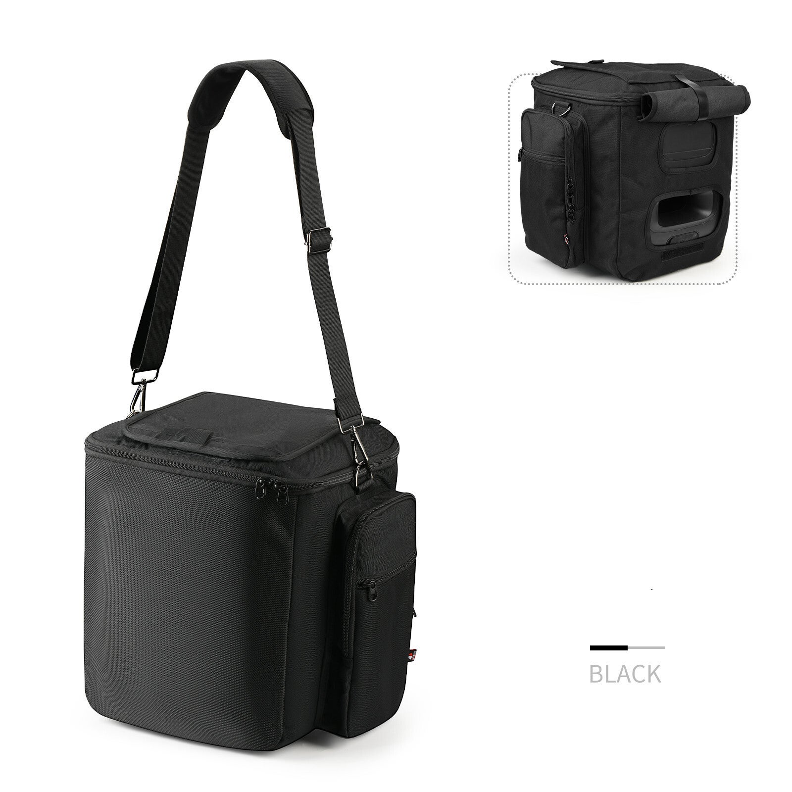 For Jbl Partybox Encore Essential Outdoor Karaoke Speaker Case Storage Bag Black