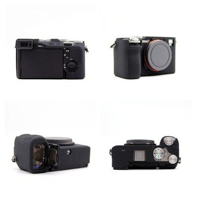 Shock Resistant Silicone Cover For Sony A7cii A7cr Camera Protective Case