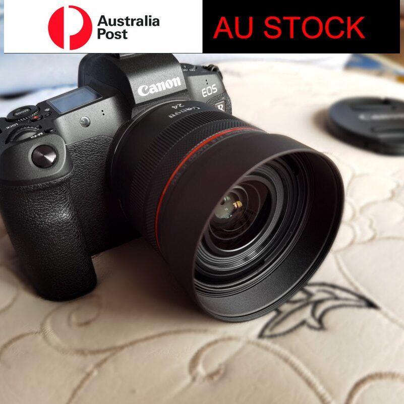 Len Hood Fit For Canon Rf 24mm F1.8 Macro Is Stm Eosr6r5 Rp Replace Ew-65b
