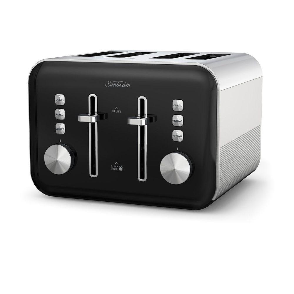 Sunbeam Simply Shine Toaster - 4 Slice Black