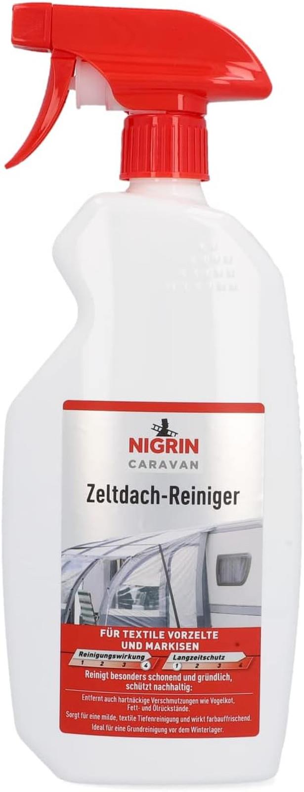 Nigrin Caravan Tent Roof Cleaner For Awnings And Textile Awnings,
