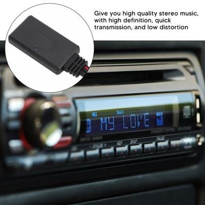 Car Bluetooth Module Aux Radio Stereo Input Cable Low Distortion With Microphone