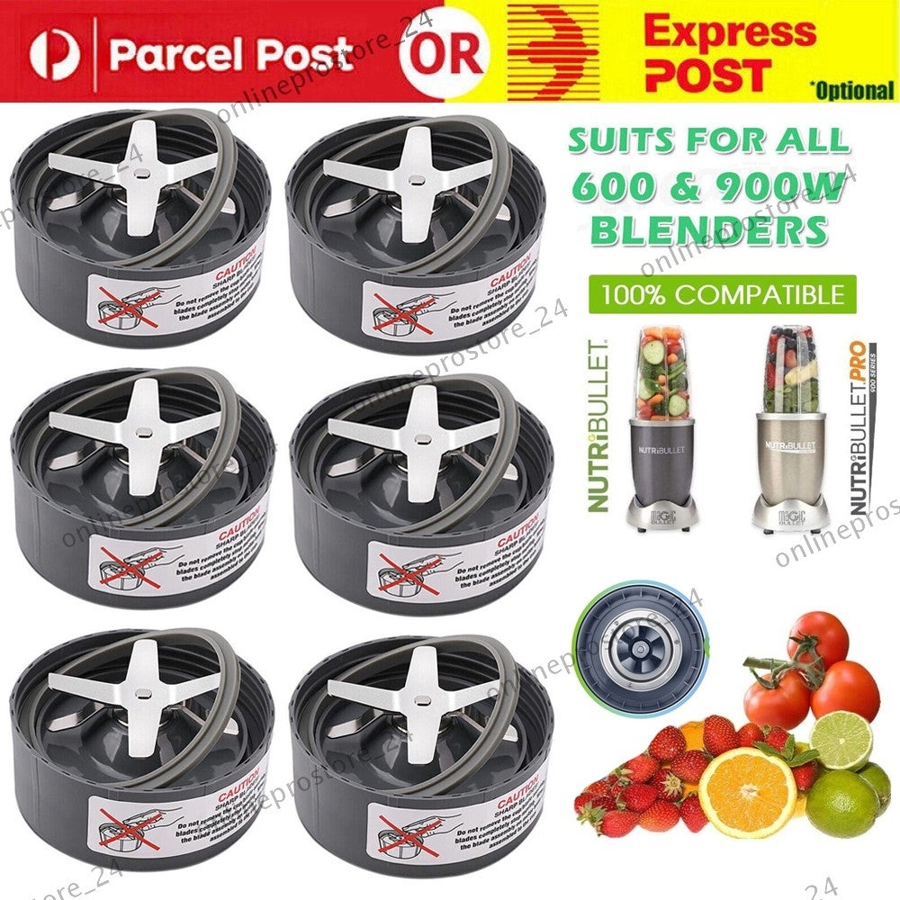 Blender Pro Replacement Extractor Cross Blade For Nutribullet 600/900w Blade Au