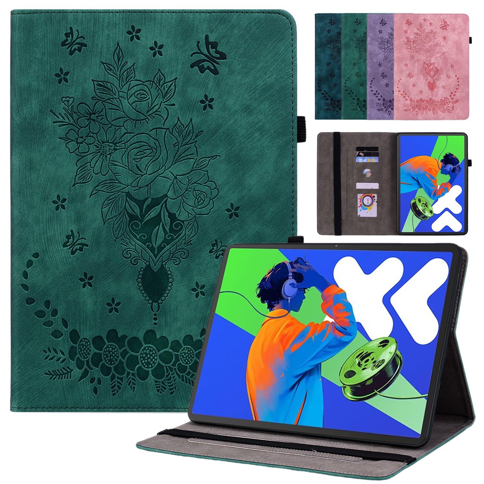 Uk For Lenovo Tab P12 Pro 12.7 Inch 2025 Folio Pu Leather Flip Stand Case Cover