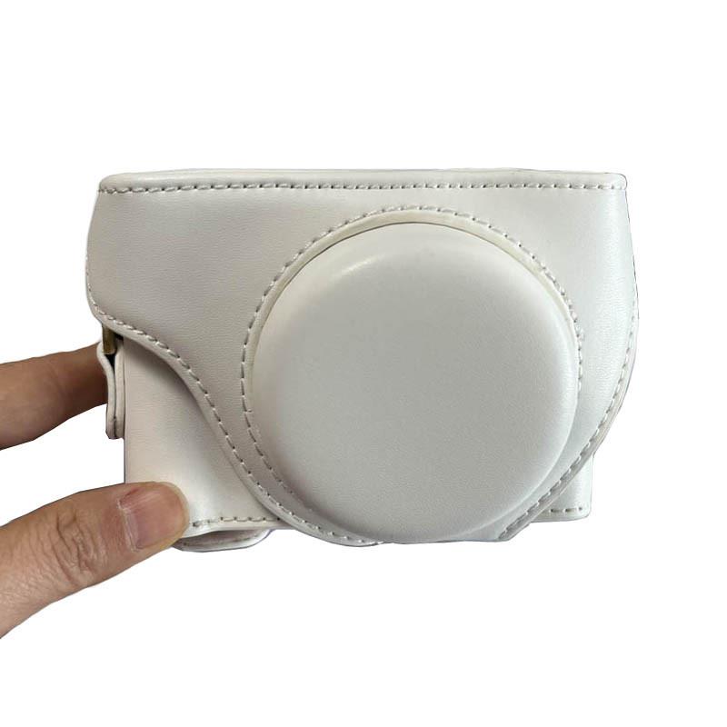 Pu Leather Camera Bag Case Cover For Sony Zv10 Zv1 Zve10 Rx100 A6000 A6300 A6400