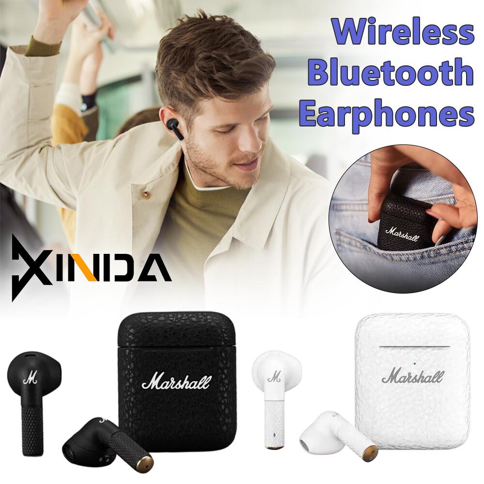 Bluetooth 5.2 Marshall Tws Minor Iii Earbuds Microphone Earphones True Wireless