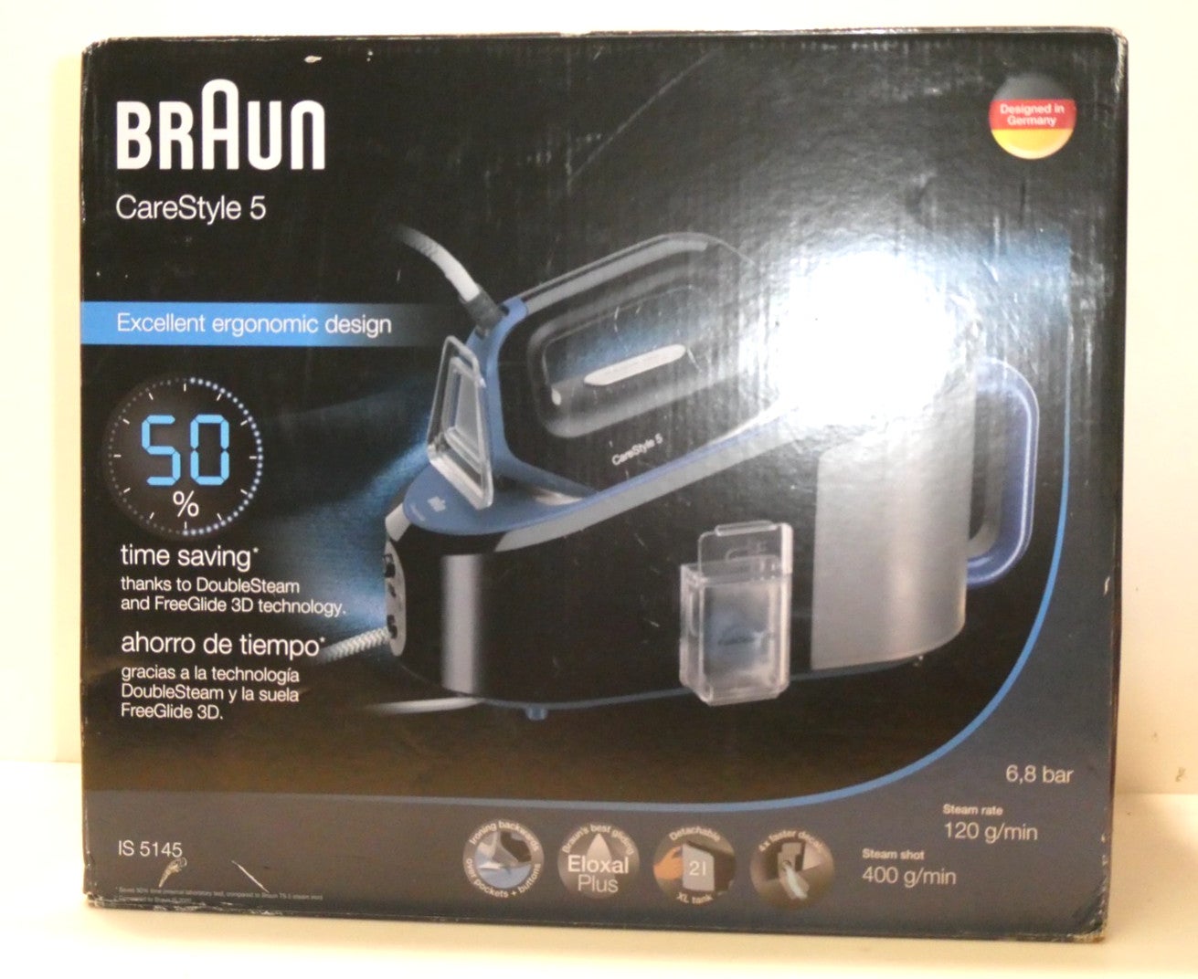 Braun Household Carestyle 5 Steam Generator Iron Is5145bk