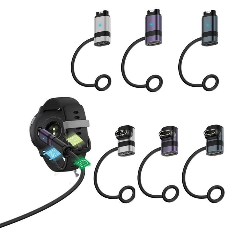 Magnetic Charger Converter For Garmin Quatix7 Pro Fenix8765 Instinct 2s