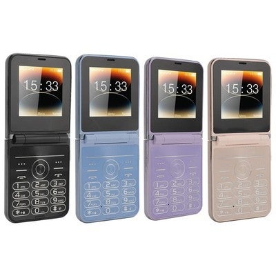 Senior Flip Phone Music Player Big Button Flip Cell Phone 2.6inch For Indoor