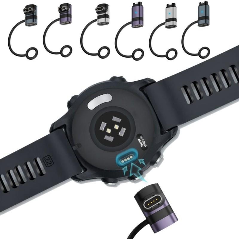Magnetic Charger Converter For Garmin Quatix7 Pro Fenix8765 Instinct 2s