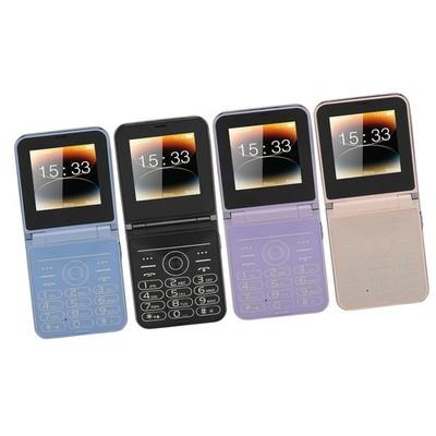 Big Button Flip Cell Phone Bluetooth 2.6inch Senior Flip Phone For Indoor