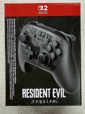 Resident Evil Requiem Pro Controller Switch 2 Brand