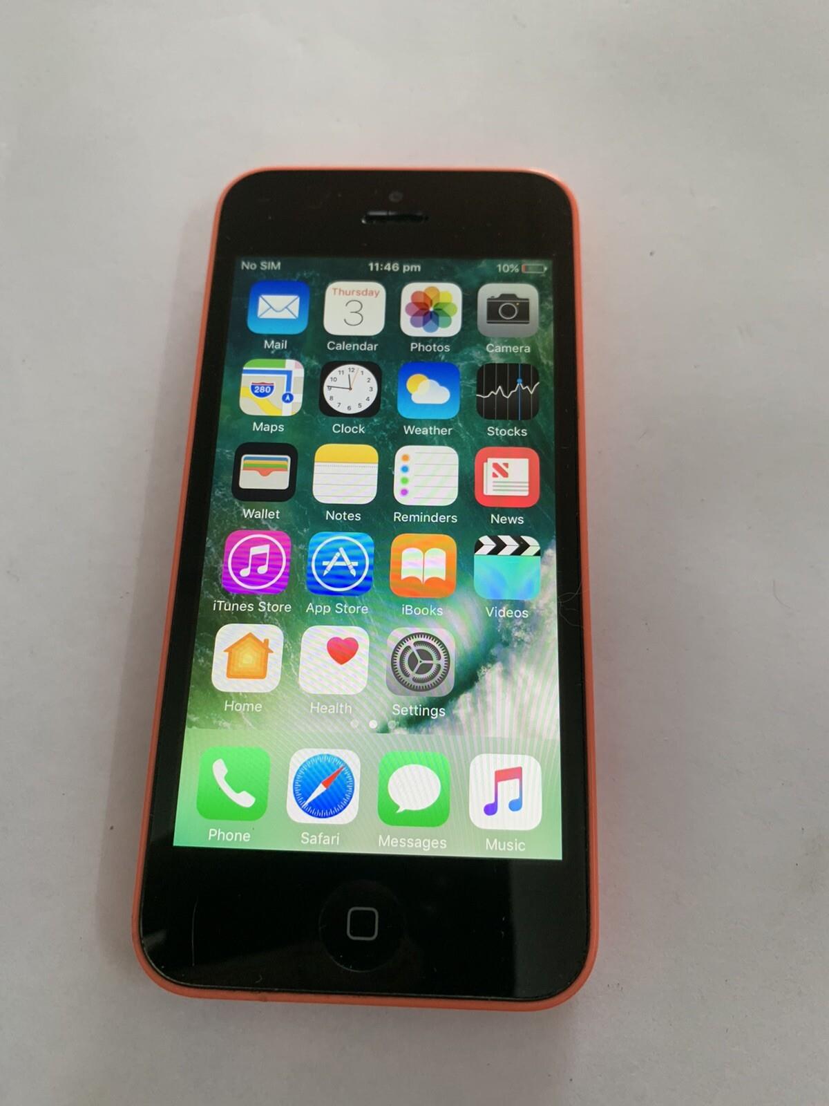 Apple Iphone 5c - 32gb - Pink (unlocked) A1529 (ip5c/7)