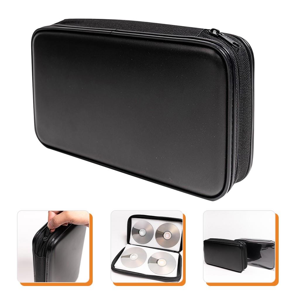 Dvd Case Travel Cd Lightweight Wallet Zipper Disc Car Holder Organizer