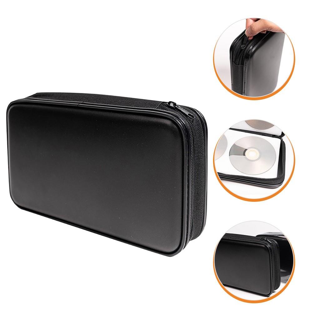 Zipper Cd Case Dvd Wallet Closure Cddvd Bag Holder