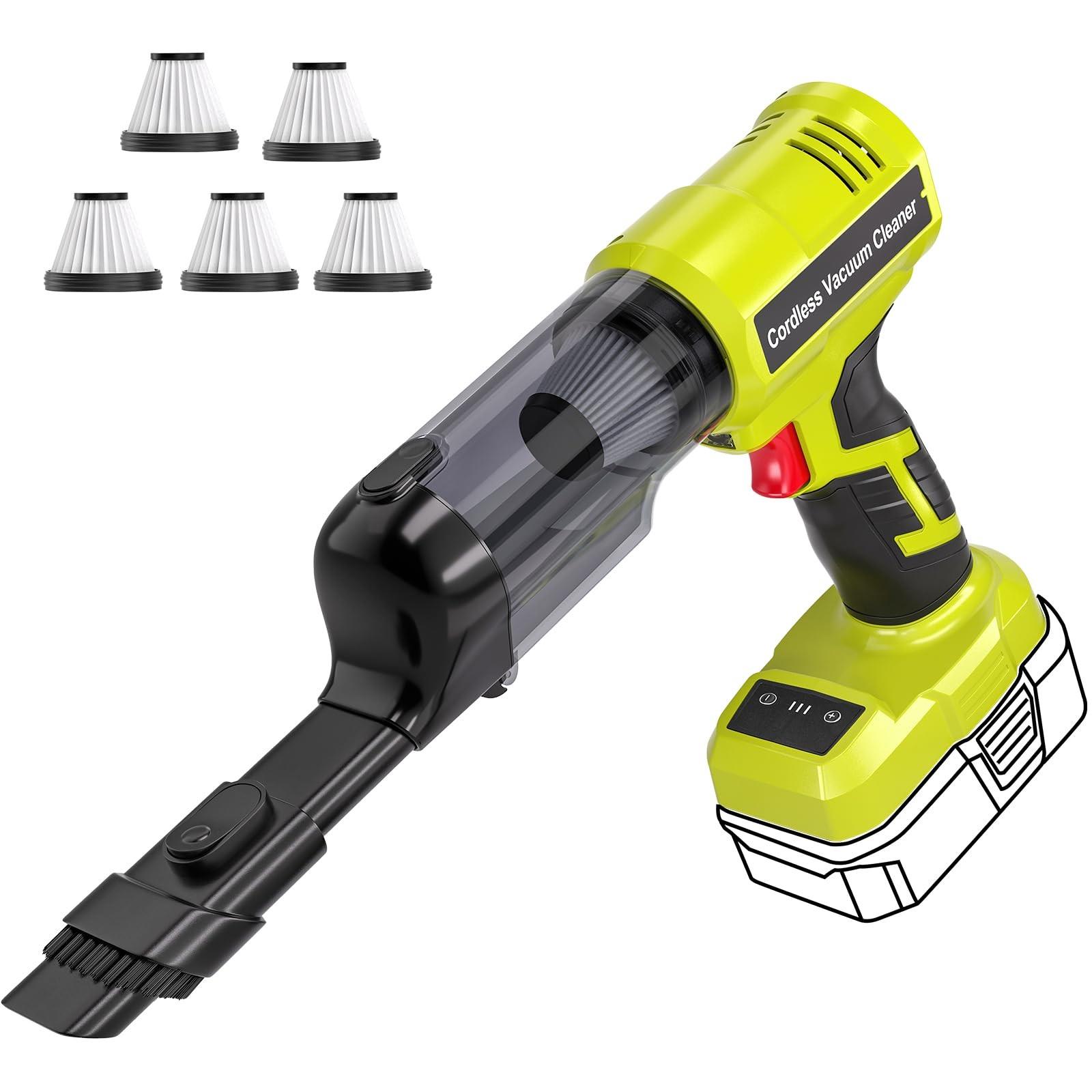240w Cordless Vacuum For Ryobi 18v Battery Handheld Vacuum Cleaner