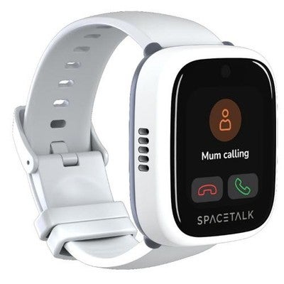 Spacetalk Loop Kids Smartwatch - Frost - 4g Phone Calling, Talk & - Safe