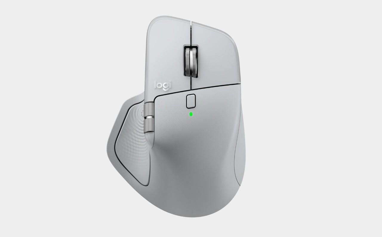 Logitech Mx Master 4 Wireless Mouse - Pale Grey