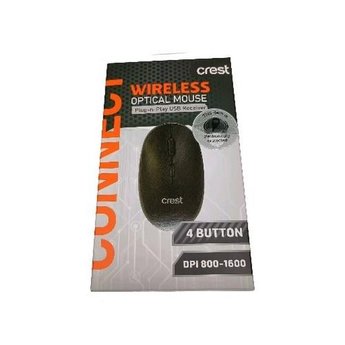 Crest Wireless Mouse Usb-a