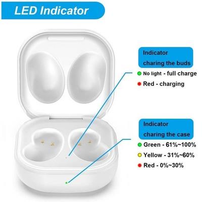 Usb Earbuds Charging Case Safe White Fast Charging Earphone Charging Case Built