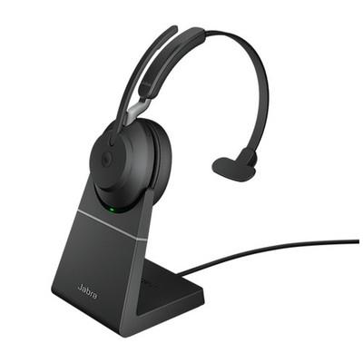 Jabra Wireless Evolve2 65 Ms Mono Bluetooth Headset Charging