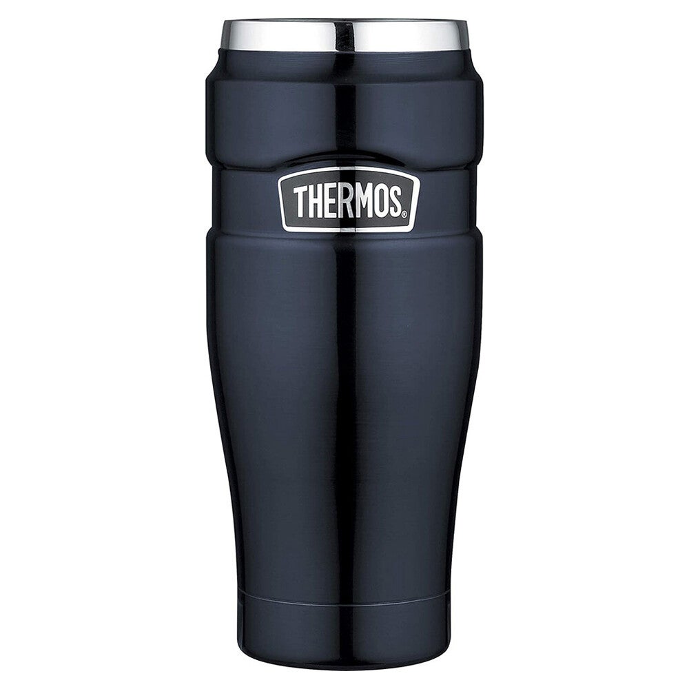 Thermos Stainless King Vacuum Insulated Durable Tumbler Midnight Blue