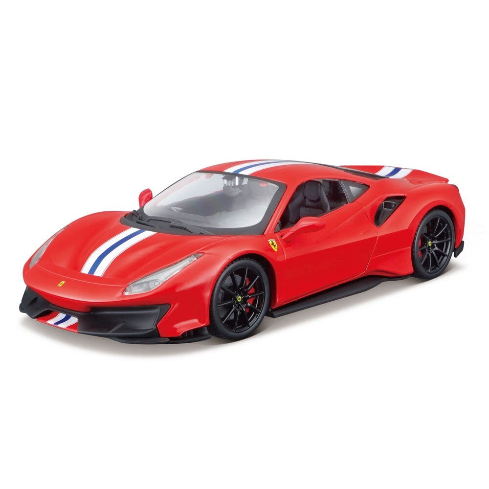 Maisto Assembly Line 1:24 Ferrari 488 Pista Car Model Diy Vehicle Kit