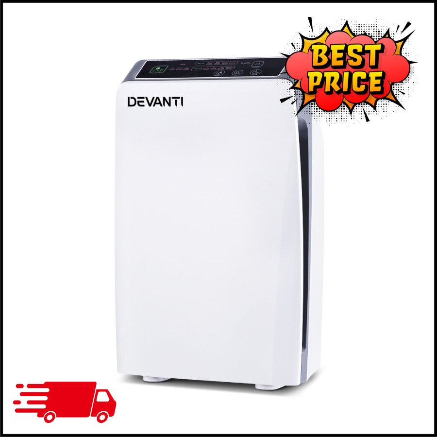 Devanti Air Purifier 4 Stage Hepa Filter
