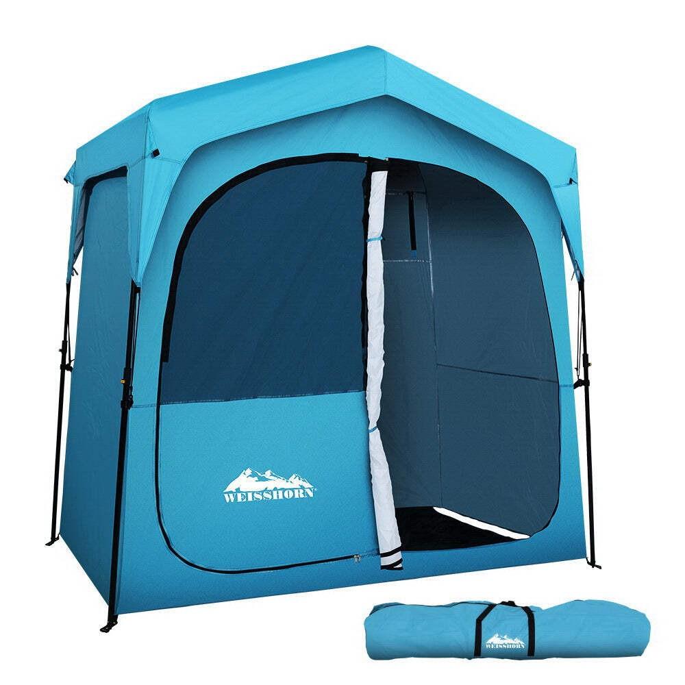 Portable Toilets & Showers: Weisshorn Double Camping Shower Toilet