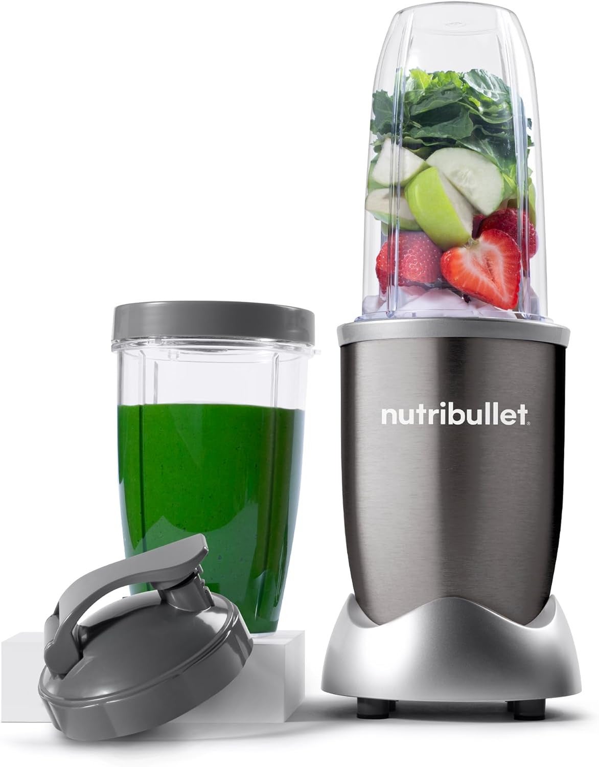 900 Series Essentials Set, High Speed Personal Blender, Dark Grey